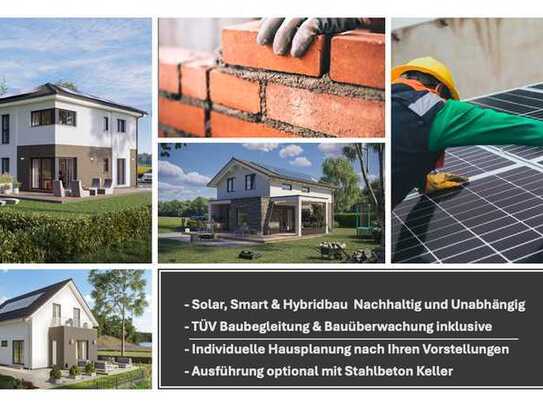 Maßgeschneiderte Architektur. Individuell geplant in massiver Hybrid Bauweise.