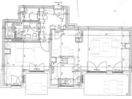 Ruhige 2 Zimmer Wohnung, 75 m², EG mit Gartenteil ab 01.08.2024