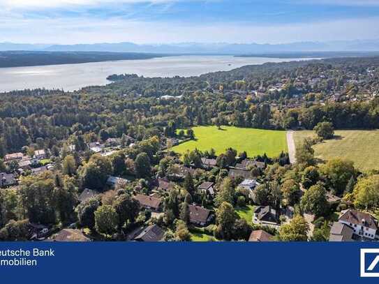 Exklusives Grundstück in Pöcking – 1.905 m² mit vermietetem Einfamilienhaus und großem Potenzial!