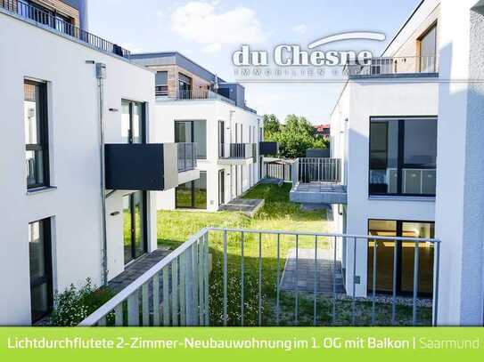 Schön geschnittene Neubauwohnung im 1. OG in Saarmund