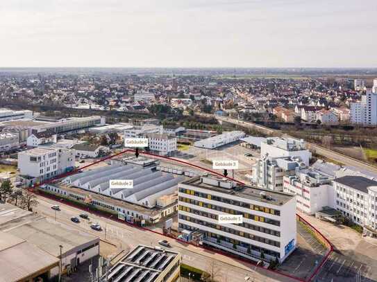 Gewerbegebiet Pfaffengrund - RESERVIERT - Voll vermietetes Gewerbeareal mit rund 8 % Rendite!