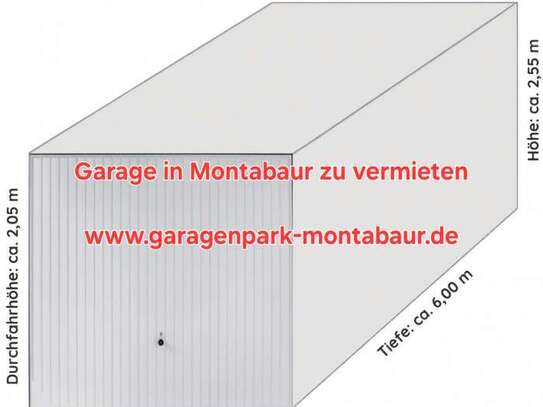 Garagen in Montabaur zu vermieten