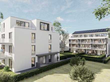 Modern geschnittene 2 Zi. Whg. 56m². großer Balkon in KFW 40 Bauweise mit Förderung