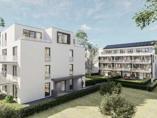 Modern geschnittene 2 Zi. Whg. 56m². großer Balkon in KFW 40 Bauweise mit Förderung+ AFA