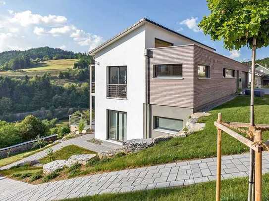 Exklusives Massivhaus in Premium-Qualität - Bauen am Hang..!