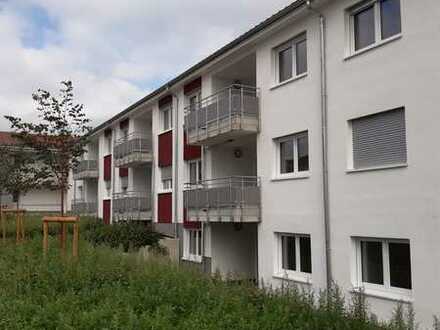 Erstbezug: exklusive 3-Zimmer-Wohnung mit Einbauküche und Balkon, barrierefrei
