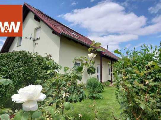 Wohnperle in Hoyerswerda - familienfreundliches Architektenhaus in ruhiger Siedlung