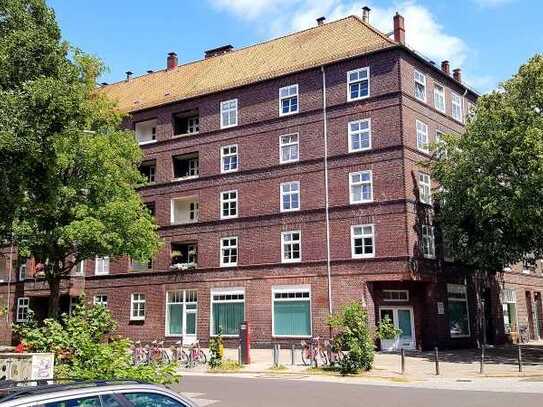 Schöne helle 3 Zi.-Wohnung in Barmbek-Süd