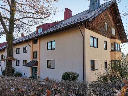 Kempten: Schnuckeliges helles Appartement in sonniger Lage mit Blick ins Grüne!