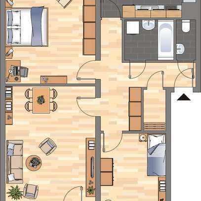 3-Zimmer-Wohnung in Hagen Boele zum 01.01.2025 !