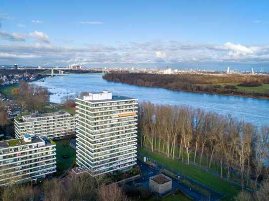 Penthousewohnung mit Rheinblick in Köln Rodenkirchen