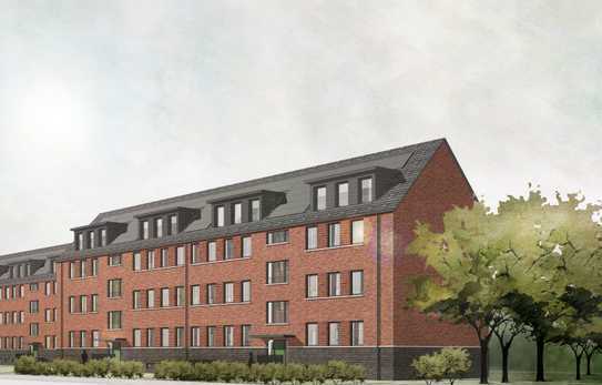 Marli, 3 Zi-Wohnung mit Dielenboden, Badewanne, EBK und geplanten Balkonen