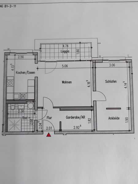                                                               Neuwertige 2,5-Zimmer Wohnung im 3. OG in N&uuml;rnberg-Muggenhof                                                       in Muggenhof (Nürnberg)