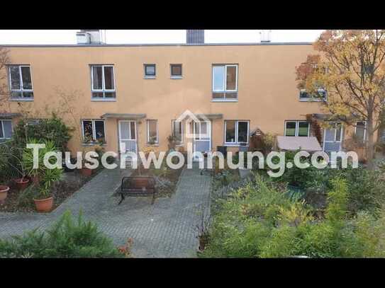 Tauschwohnung: Townhaus (3 Zi. Maisonette, mit Terasse und Dachgarten)