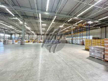 SCHNELL VERFÜGBAR ✓ 24/7 ✓ RAMPE + EBEN ✓ Lager-/Logistik (8.000 m²) mit Büro