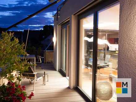 Wohnen mit Terrasse und Garten.
2-Zi-Maisonette-Wohnung
