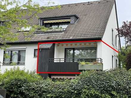 Toll aufgeteilte im Grünen gelegene Eigentumswohnung