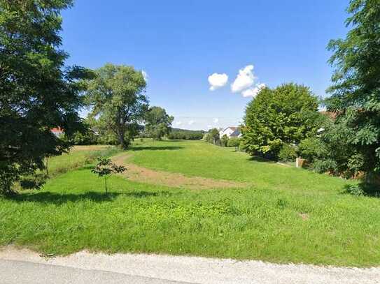 BAUGRUNDSTÜCK ca. 1500 m² mit großer, angrenz. Wiesenfläche in 86554 Pöttmes-OT!