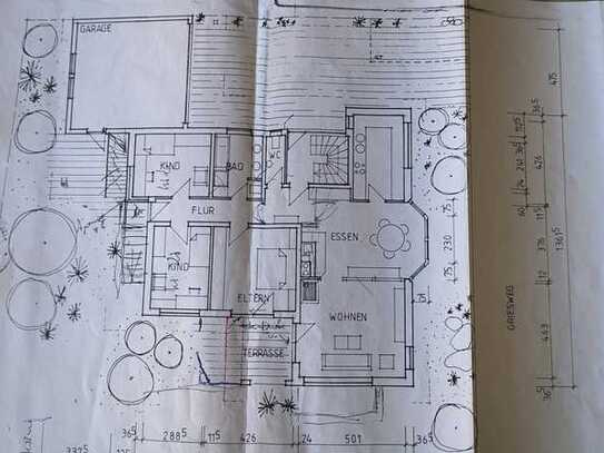 Attraktive und modernisierte 4-Zimmer-Erdgeschosswohnung mit Terrasse ,Einbauküche in Dornstadt