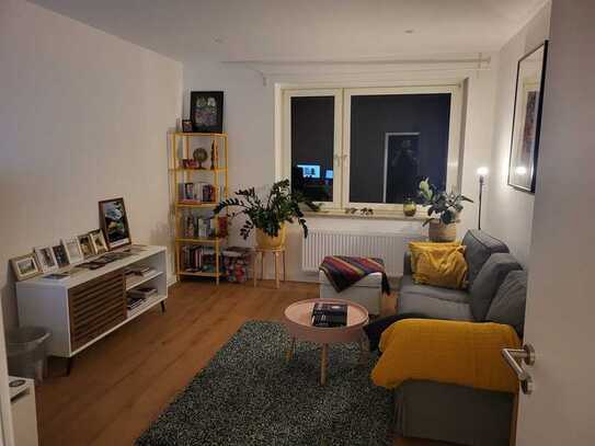 Stilvolle 2-Zimmer-Wohnung, möbliert mit schöner Einbauküche in Trendviertel Flingern in Düsseldorf