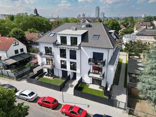 ++PENTHOUSE IN TRAUMLAGE OFFENBACHS++BLICK AUF DIE SKYLINE++