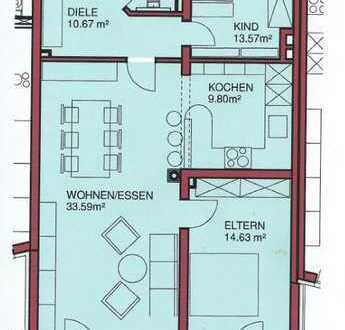 3-Zimmer-Wohnung mit Balkon in Altomünster