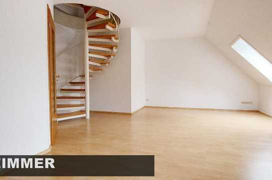 Wohnen im Grünen? 2-Raum Maisonette Wohnung mit Balkon sucht Sie!