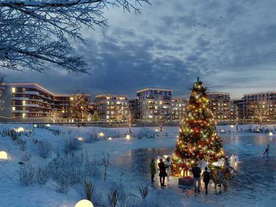 Platz für die ganze Familie - ca. 100 m² Wohntraum mit 2 Bädern und Balkon am See