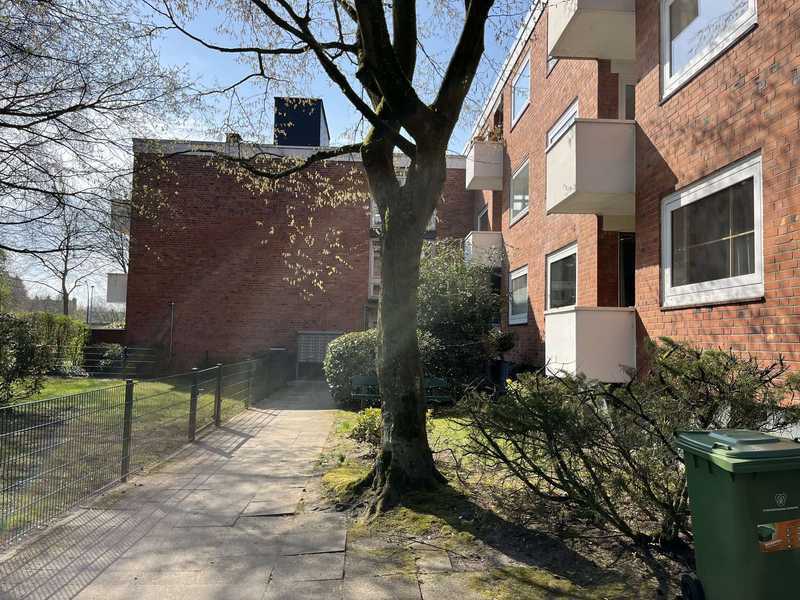 Helle, freie 2-Zimmerwohnung mit Balkon auf Erbpacht in Hamburg-Öjendorf