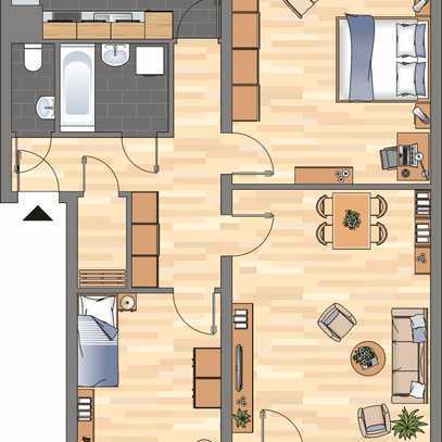 3-Zimmer-Wohnung in Hagen Boele