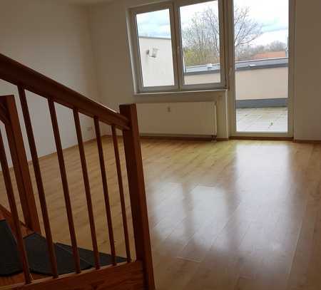 Aussergewöhnliche 3-Zimmer-Etagenwohnung mit Terrasse in Magdeburg