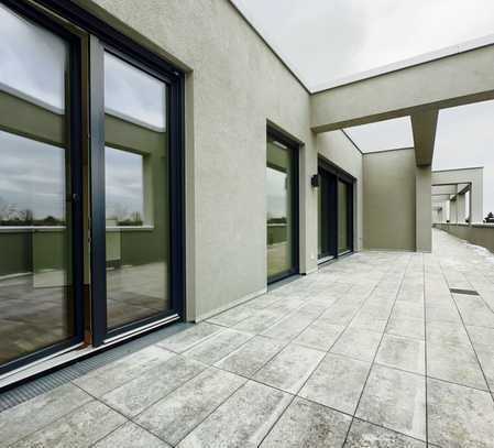 FACTORY SUITES: Bezugsfertig | Penthouse mit ca. 40 m2 Dachterrasse | It suits you.