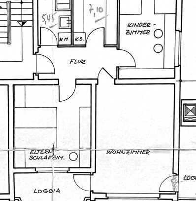 Attraktive 3-Zimmer-1.OG-Wohnung mit Balkon in Leverkusen