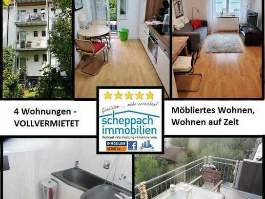 Kapitalanlage - 4 Parteien/10 Zimmer - "Möbliertes Wohnen / Wohnen auf Zeit" - 56.080€ p.a.