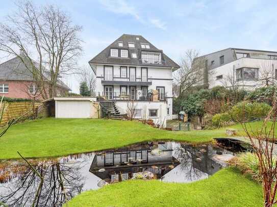 Einzigartiges Wohnerlebnis in exklusiver Villenstraße von Blankenese
