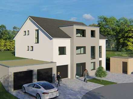 Neubau Erstbezug: Schöne Wohnung mit vier Zimmern und Garten/Terrasse