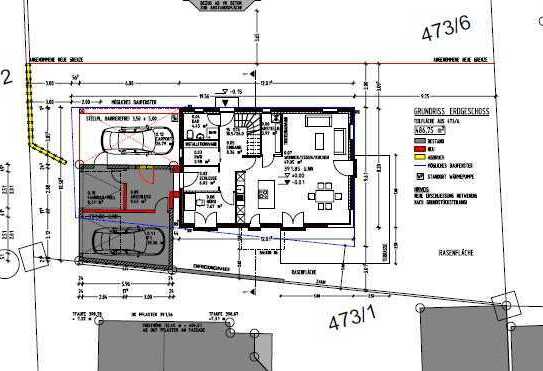 Wohnbaugrundstück mit Planung für ein EFH