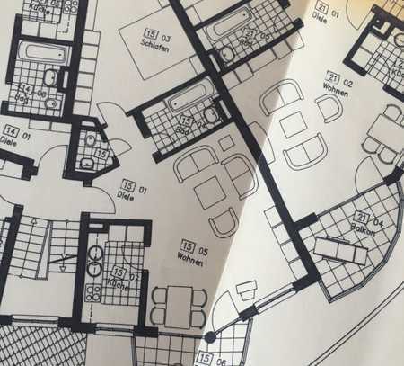 Stilvolle 2-Zimmer-Hochparterre-Wohnung mit EBK in Filderstadt