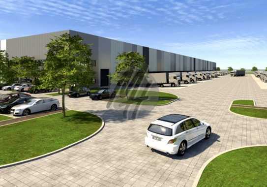 KEINE PROVISION ✓ NEUBAU ✓ Lager-/Logistikflächen (13.000 m²) & optional Büro zu vermieten