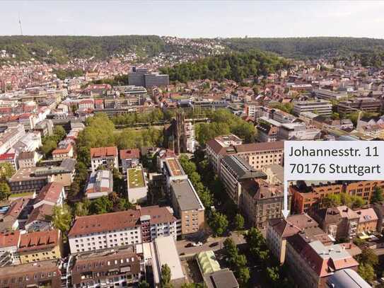 Traumhafter Lage: Ruhig gelegene 3- Zimmer-Wohnung in Stuttgart-West.