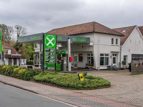 Tankstelle mit Werkstatt und Wohnung , PROVISIONSFREI zu erwerben