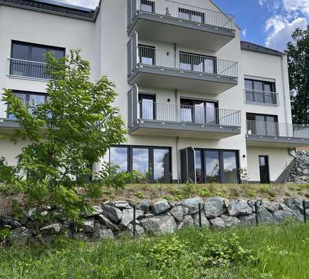 Moderne Wohnung mit großer Südterrasse mit unverbaubarem Blick