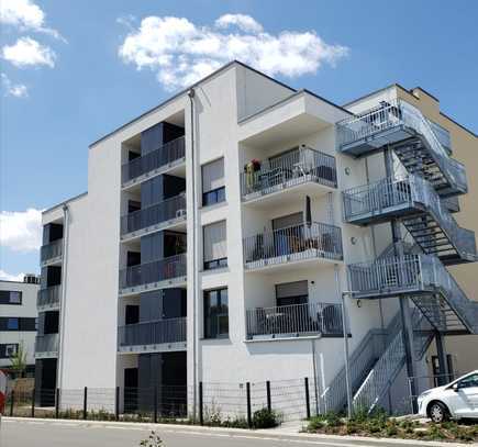 Schöne 1-Zimmer-Wohnung mit Balkon im Zweitbezug. Neubau.