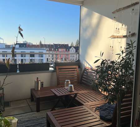 Moderne Luxuswohnung über den Dächern der Karlsruher-Weststadt