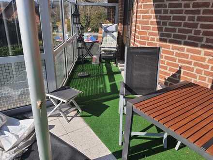 Gepflegte 3-Raum-Wohnung mit Terrasse und Stellplatz in Alpen