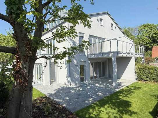 Elegante Maisonette-Garten-Wohnung mit Küche & Einbauten