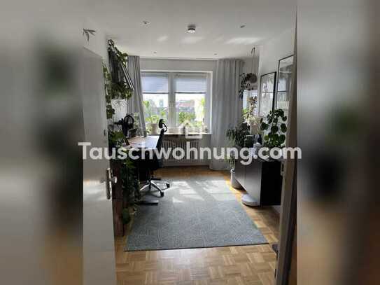 Tauschwohnung: Lichtdurchflutete Penthouse-Wohnung + Dachterrasse + Balkon