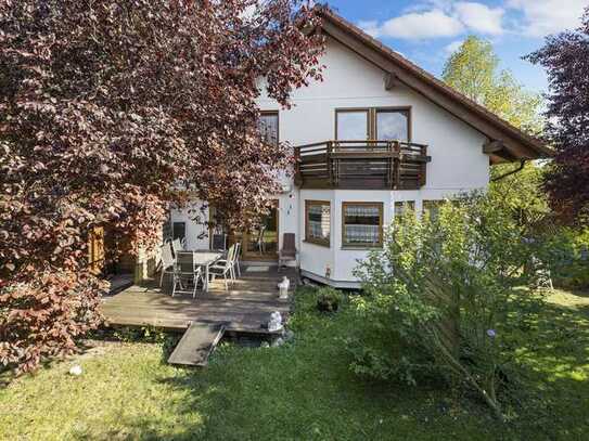 Niedrigenergiehaus mit großzügigem Garten