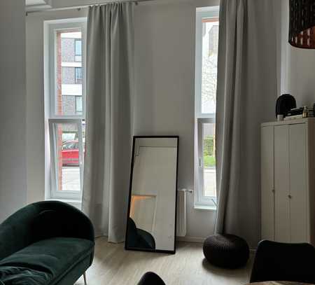 UNTERMIETE FÜR 10 WOCHEN - Möbliertes, modernes Studio Apartment im Zentrum Hamburgs