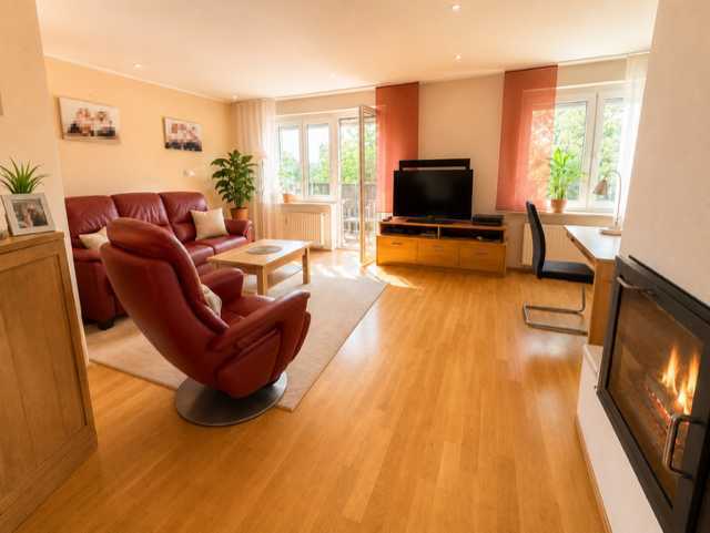                                                               Gro&szlig;z&uuml;giges Wohnen: Modernisierte 5-Zimmer-Wohnung, ruhige Lage, Naturnah, in D&hellip;                                                       in Dornburg (Limburg-Weilburg)